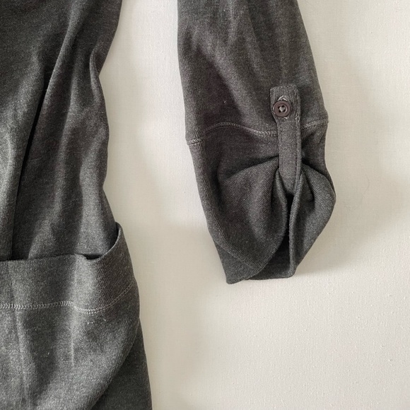 Kim Rogers Gray Knit Cardigan with Pockets - Picture 2 of 6